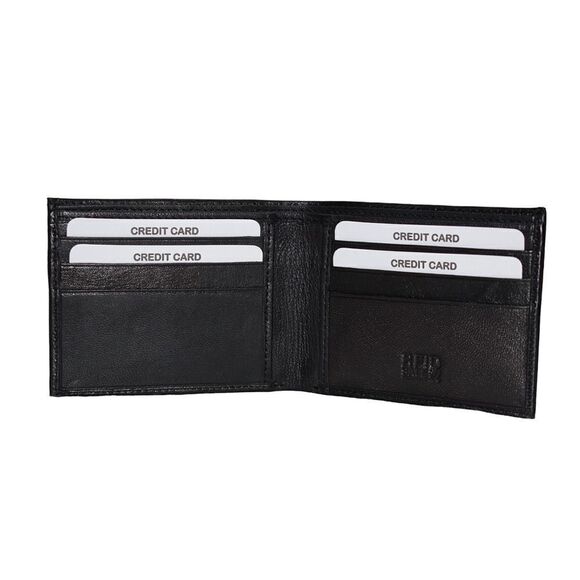 RFID-Protected Genuine Leather Minimalist Wallet for Men - Picture 1 of 6